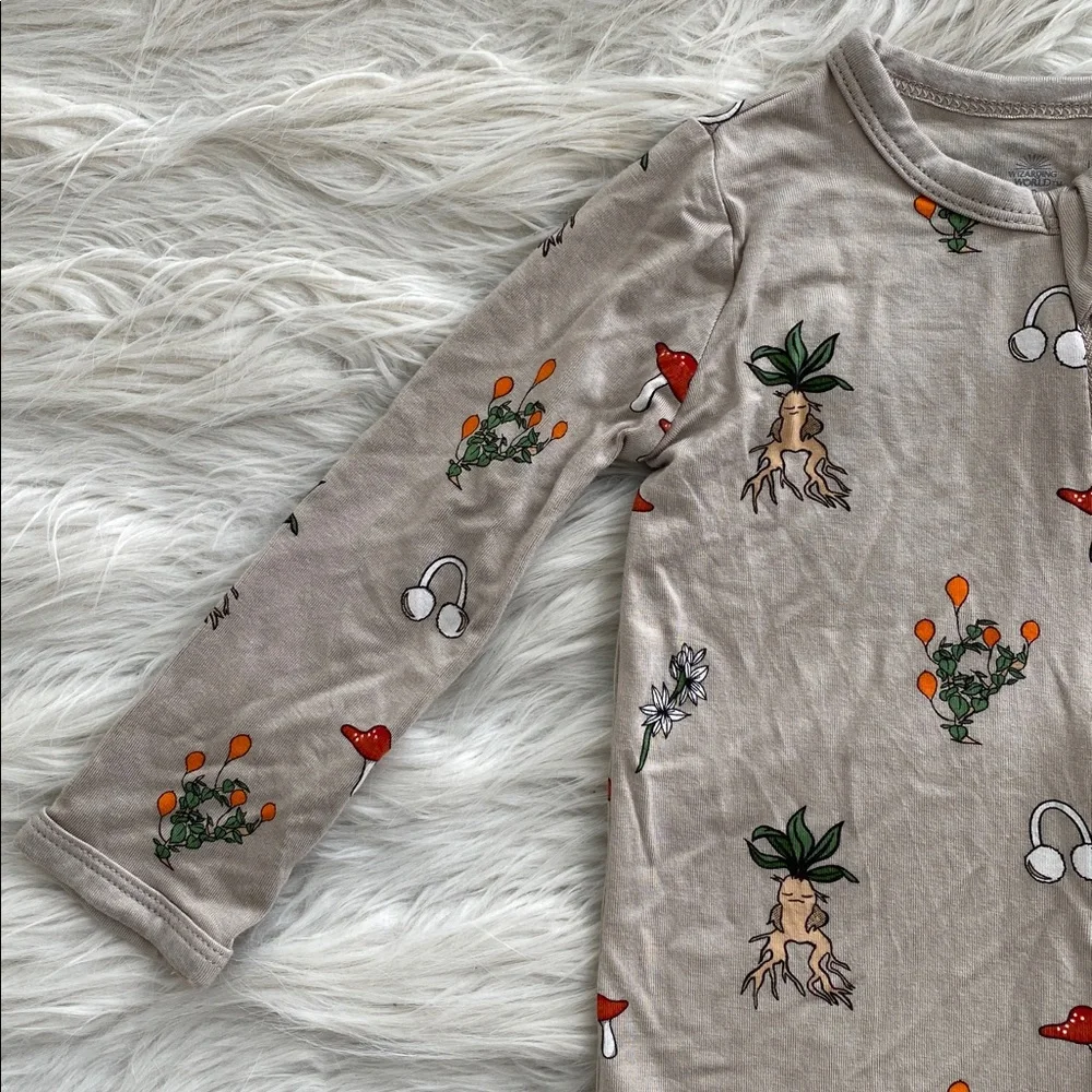 Kyte Baby | Harry Potter Herbology Print Snap Up Romper